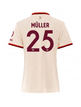 Bayern Munich Thomas Muller #25 Ausweichtrikot für Frauen 2024-25 Kurzarm